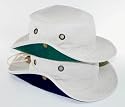 Canvas Boater Hat by Dorfman Pacific