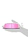 Platinum Pets Non-Tip Stainless Steel Dog Bowl, 10 Oz, Bubble Gum Pink, Small