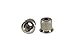 Allparts AP0288-001 VINT STYLE BASS FERRULE SET NCKL (4 PACK)
