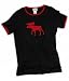 Hatley Red Moose Fitted T-Shirt