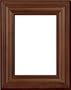 Walnut ridged CAMBRIDGE by Burnes of Boston - 4x6