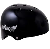 Ventronic California Pro Skate/Cycle/Sports Helmet Protective Gear Lo BLACK, L 57/58cm