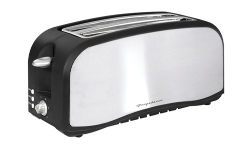 Frigidaire Fclt07/h 4 Slice Long Slot Toaster Stainless Steel