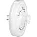Whatman 6718-2504 100-Pack Easydisc 25mm Syringe Filters 0.45 Micron Polypropylene Max Volume 120ml/m