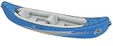 picture of Sportek Indika II Blue Unisex Inflatable Canoe - Blue