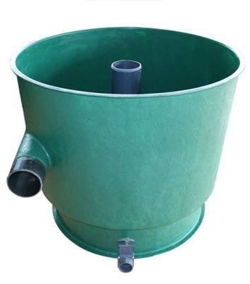 AquaLogistik GFK Vortex Filter 75 x 85