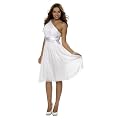 Astrapahl, S�sses Cocktailkleid La Roma, knielang, Farbe wei�