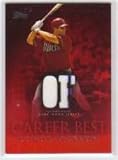 2009 Topps Career Best Relics #CJ Conor Jackson - Arizona Diamondbacks (Piece of Authentic Game-Worn Jersey) (Baseball Cards)