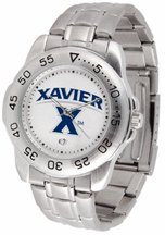 Xavier Musketeers Sport Steel Band Men's Watch