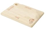 T&G Rectangular Cheese Board in Hevea with Printed Graphics