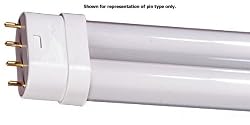 Aqueon Coralife 05492 Actinic Straight Pin Compact Fluorescent Lamp, 36-Watt