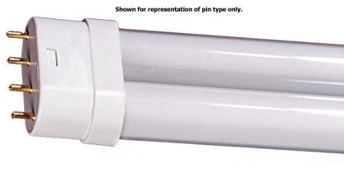 Coralife 54081 Actinic Straight Pin Compact Fluorescent Lamp, 36-Watt