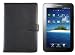 Samsung Galaxy Tab P1000 Black Leather Folio Cover