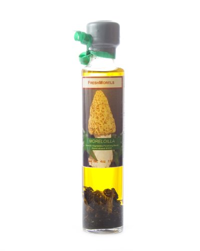 FreshMorels Premium Moreloilla Finishing Sauce, Salad & Vegetables, 4 Ounce Glass... by Olive Oil