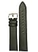 Watch Strap Genuine Oil Treated Leather Black Band Mens 22 millimeter