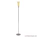 Paulmann Living Cono Stehleuchte 60W E14 Nickel gebürstet/Amber 230V Metall/Glas