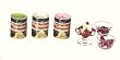Dollhouse Miniature Cherry Berry Sundae Set