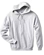 Hanes 9 oz PREMIUM COTTON Full Zip Hood Ash S