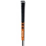 Golf Pride New Decade MultiCompound Golf Grip - .600 Round (Black Cord Upper / Orange Lower)
