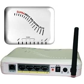 Click here to buy Supramax 4PORT Enet Dsl Modem by Best Data Products.
