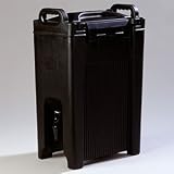 Black Carlisle XT5000 5 Gallon Insulated Beverage Dispenser - Camtainer Alternative