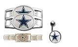 Dallas Cowboys ProStarter Bracelet/Belly Ring/Shoe Thingz Charm Package