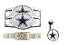 Dallas Cowboys ProStarter Bracelet/Belly Ring/Shoe Thingz Charm Package
