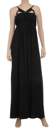 COTTON JERSEY MAXI DRESS