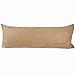 bearbear bedding Camel Microsuede Body Pillow Cover with Double Sided Zippers (20