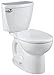 Crane Plumbing 3016001.02 SureFlush 1.6 GPF / 6.0 LPF Vitreous China Elongated Toilet Bowl 31212