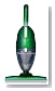 CCP ハンディ&スティッククリーナー メタリックグリーン CT-448-MG