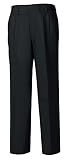 ジーベック XEBEC/ツータックスラックス/KAKUDA ツータックスラックス カラー：90_クロ サイズ：L 品番：8890