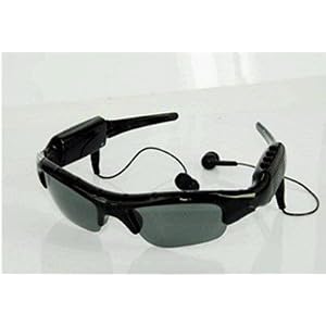 GSI Stylish Sunglasses, High Resolution Hidden Spy Camera, Digital, Dvr, Video, Sound Recorder, with MP3 Player, 2gb Internal Memory