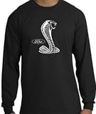 Ford Mustang Cobra LONG SLEEVE 100% Cotton Mens Tee