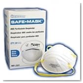 新型＆鳥・豚インフルエンザ専用マスク（黄色ループ） N95マスク