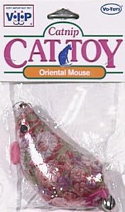 Vo-Toys Oriental Mouse Cat Toy