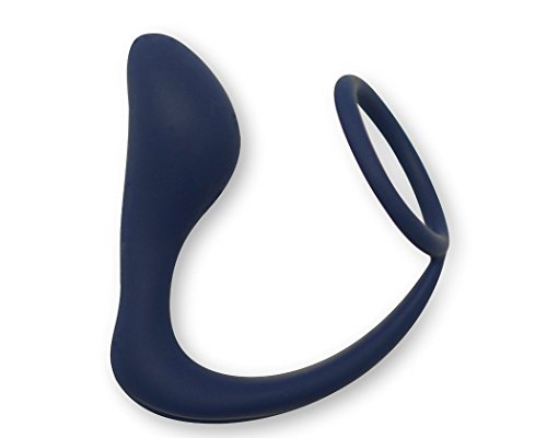 Mangasm silicone prostate paradise prostate toy with bu…