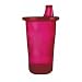 Nuby 6 Pack Reusable Cups with Lids, 10 Ounce, Colors May Vary