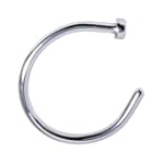20 Gauge Stainless Steel Nose Hoop -...