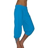 Body Glove SMOOTHIES Womens Finest Soft & Dri-Fit Capri / Relaxed Short Pants - S/M