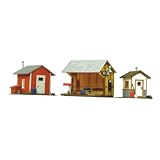 Life-Like Trains HO Scale Building Kits - Trackside Shanties