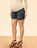 A Pea in the Pod: Secret Fit Belly 5 Pocket Stretch Fabric Maternity Shorts