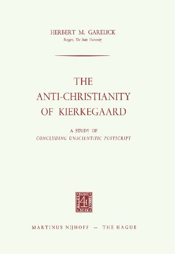 The Anti-Christianity of Kierkegaard: A Study of Concluding Unscientific Postscript