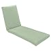Strathwood Camano All-Weather Wicker Sun Lounge Polyester Cushion, Solid Mist