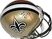 Marques Colston autographed Football Mini Helmet (New Orleans Saints)