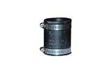 Flexible Coupling - 2.0 x 2.0 - Black
