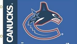 Vancouver Canucks 3'x5' Flag - Hockey Sports Merchandise