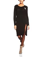 Les filles de Paris Vestido Punto Raisin (Negro)