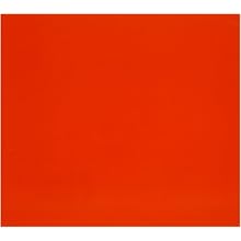 Brady 30697 10" Height, 9" Width, Transparent Adhesive Polyester, Red Color Gauge Marking Label