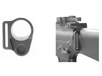 GG&G, Inc. End-Plate Sling Swivel Black AR-15 by GG&G, Inc.